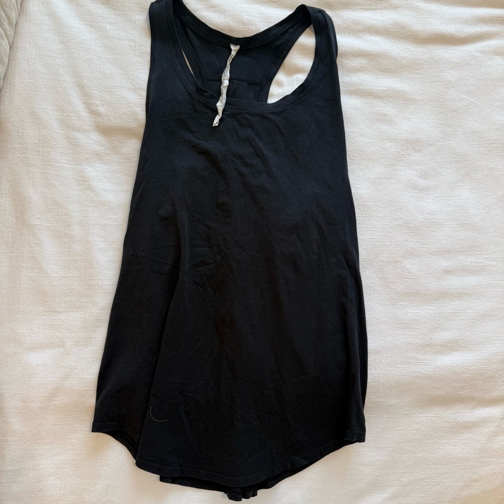 Lululemon Black Racerback Tank Top